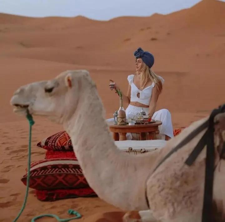 Merzouga Top Luxury Camp Exterior foto