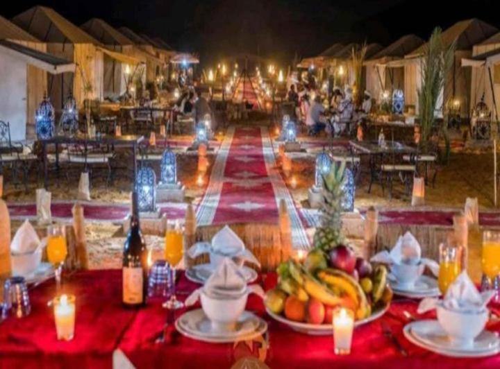 Merzouga Top Luxury Camp Exterior foto
