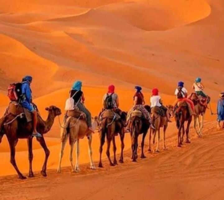 Merzouga Top Luxury Camp Exterior foto